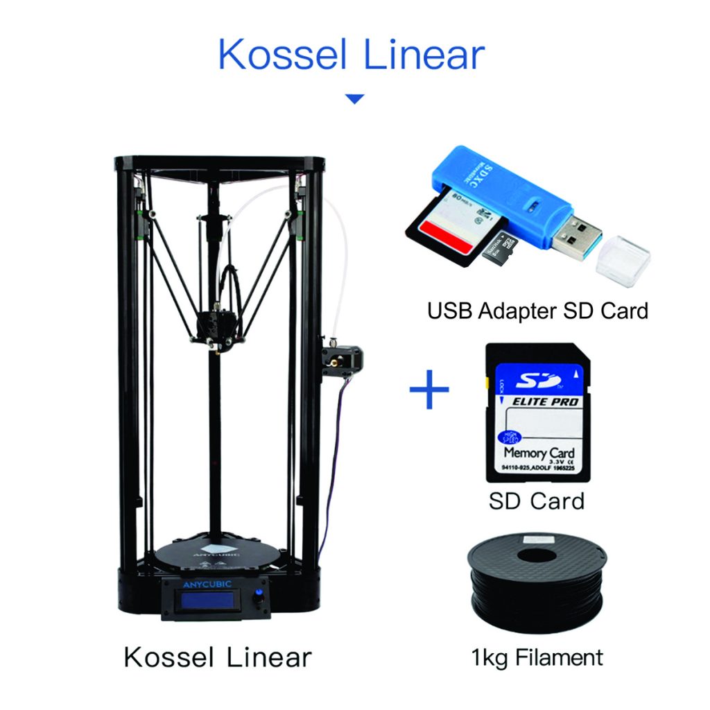 Kossel Linear Plus – Anycubic – Impresoras 3d